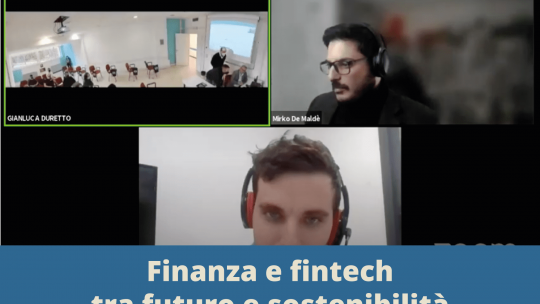 Finanza e fintech tra futuro e sostenibilità